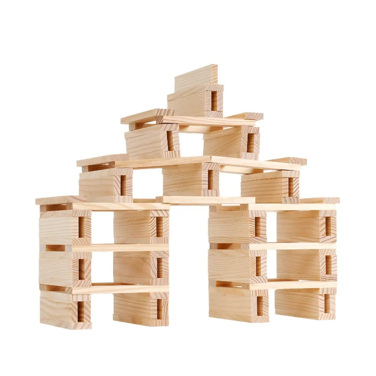 KAPLA Blocks Building Planks - 200 Natural Set - Box KAPLA