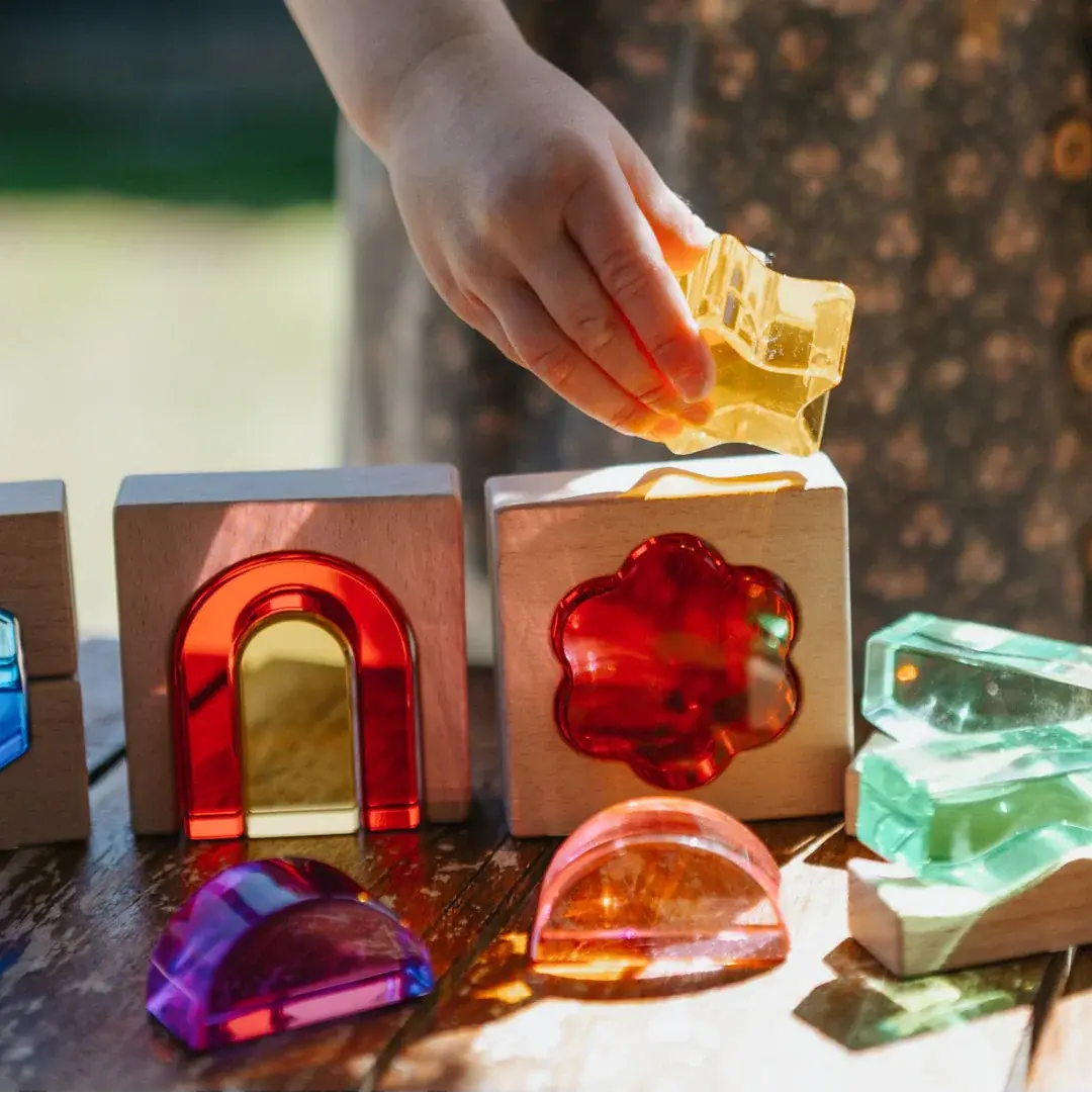 My Little Creator | Rainbow Lucite Blocks Exclusive Creative Set ** Pre-Order ** My Little Creator