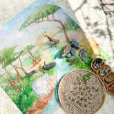 Wonderie // The Plains of Africa Play Cloth