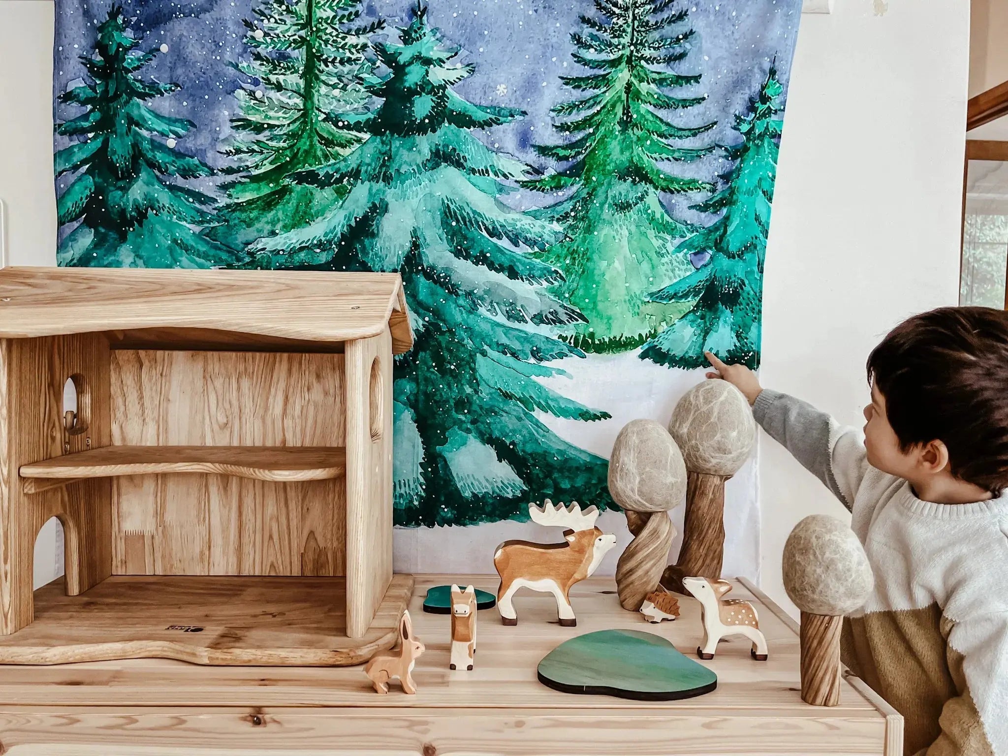 Qtoys // Two Storey Cottage House QToys