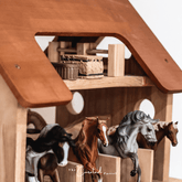 Qtoys // Wooden Horse Stable