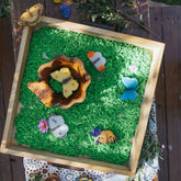 Yellow Door // Sensory Play Stones - Butterflies