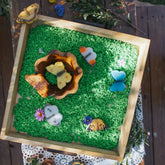 Yellow Door // Sensory Play Stones - Butterflies Yellow Door