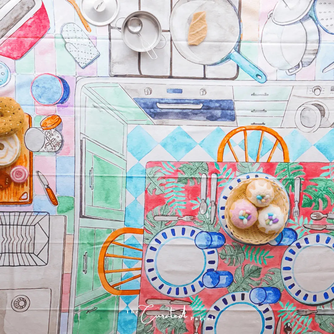 Wonderie // In The Kitchen Play Cloth Wonderie