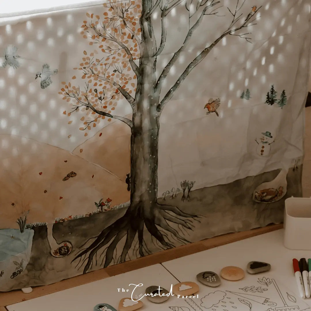 Wonderie // A walk through the seasons Play Cloth Wonderie