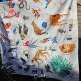 Wonderie // A Kingdom of Rainbow Animal Play Cloth Wonderie