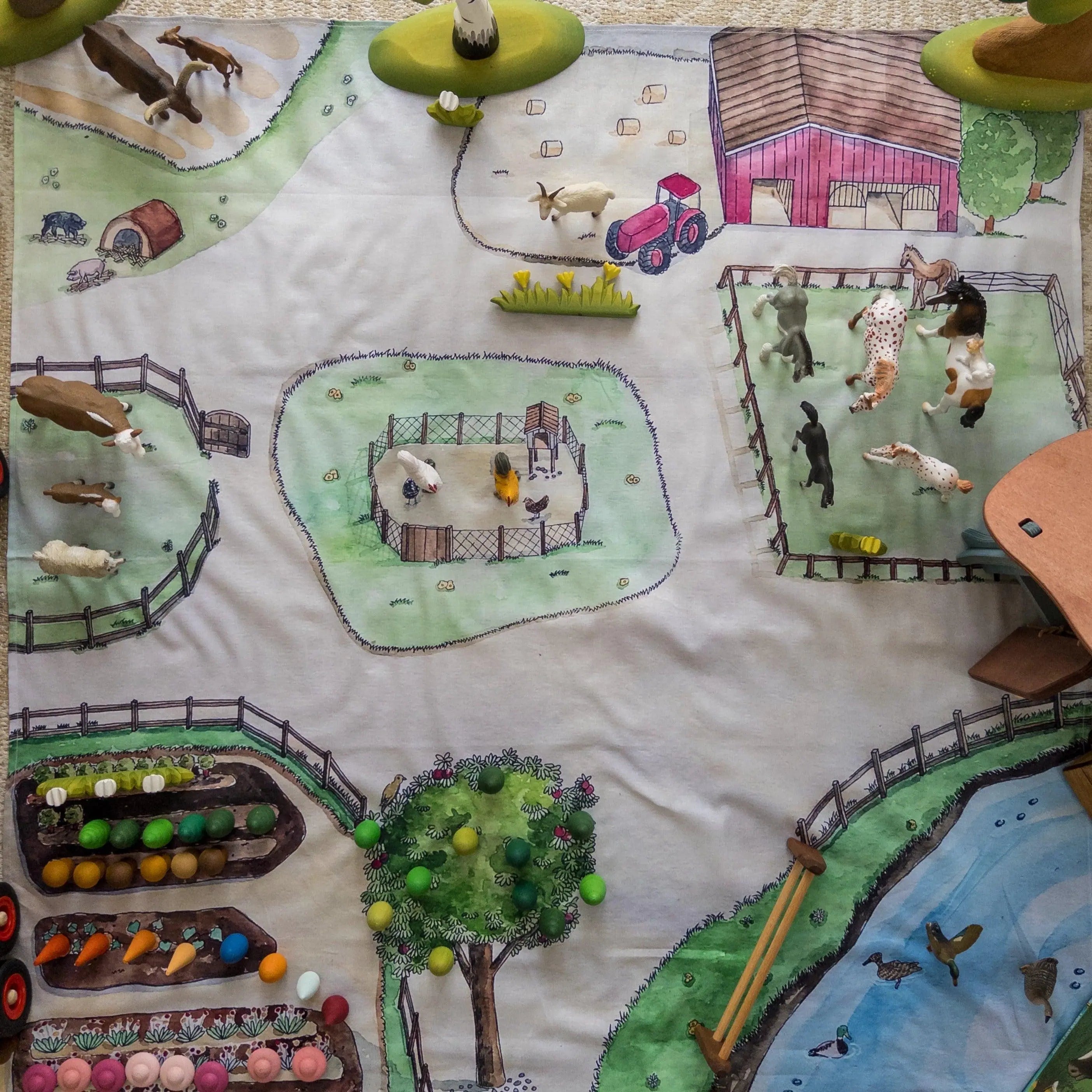 Wonderie // Around The Farm Play Cloth Wonderie
