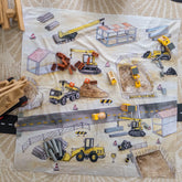 Wonderie // At The Building Sites Play Cloth Wonderie