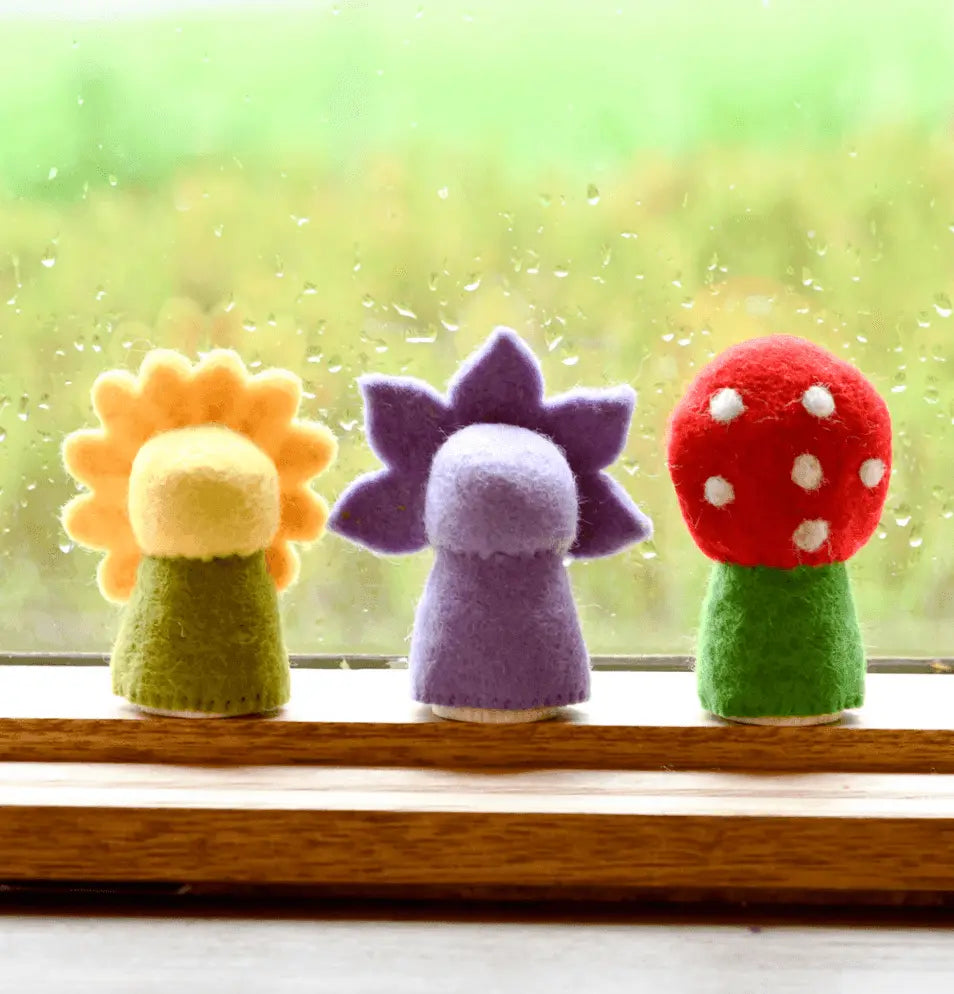 Peg Dolls Set - Floral Tara Treasures