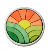 Bumbu // Round Puzzle - Hill + Sun Bumbu