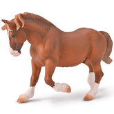 CollectA // Breton Draft Horse Stallion Chestnut