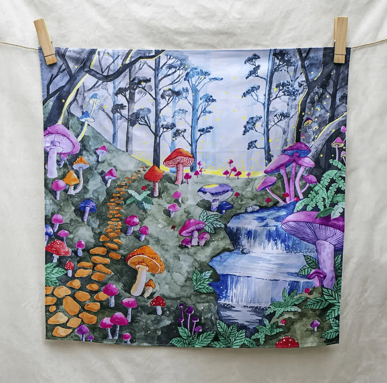 Wonderie // The Enchanted Toadstool Forest Play Cloth Wonderie