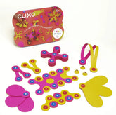Clixo Magnetic Crew Pack - Yellow & Pink (30 pcs) Clixo