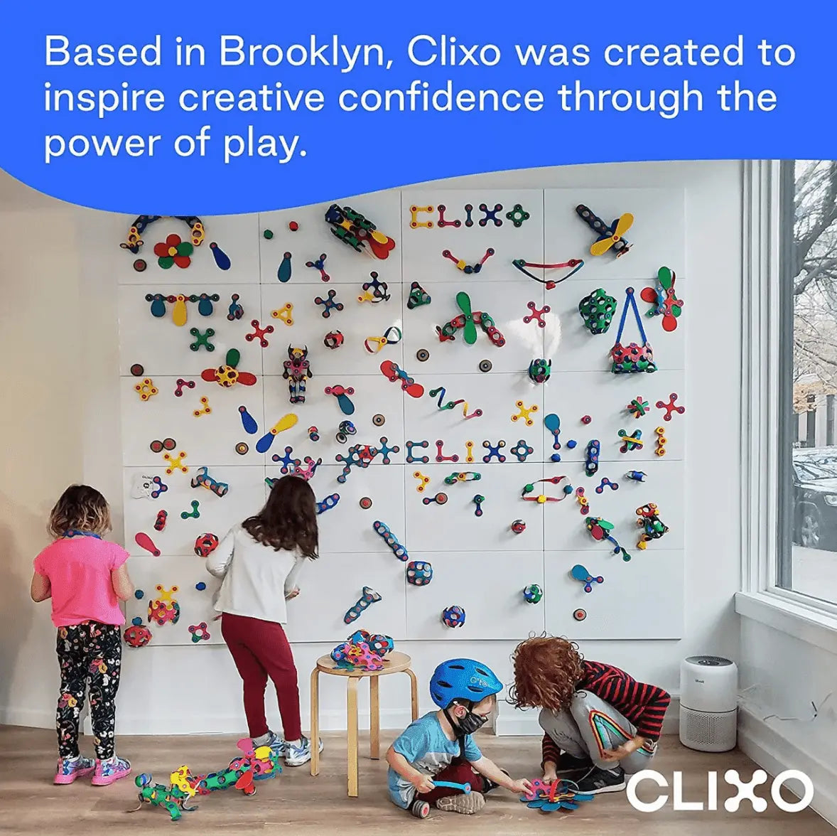 Clixo - Magnetic Super Rainbow (60pcs) Clixo