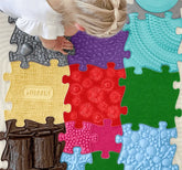 Muffik Rainbow Sensory Play Mat Set Muffik