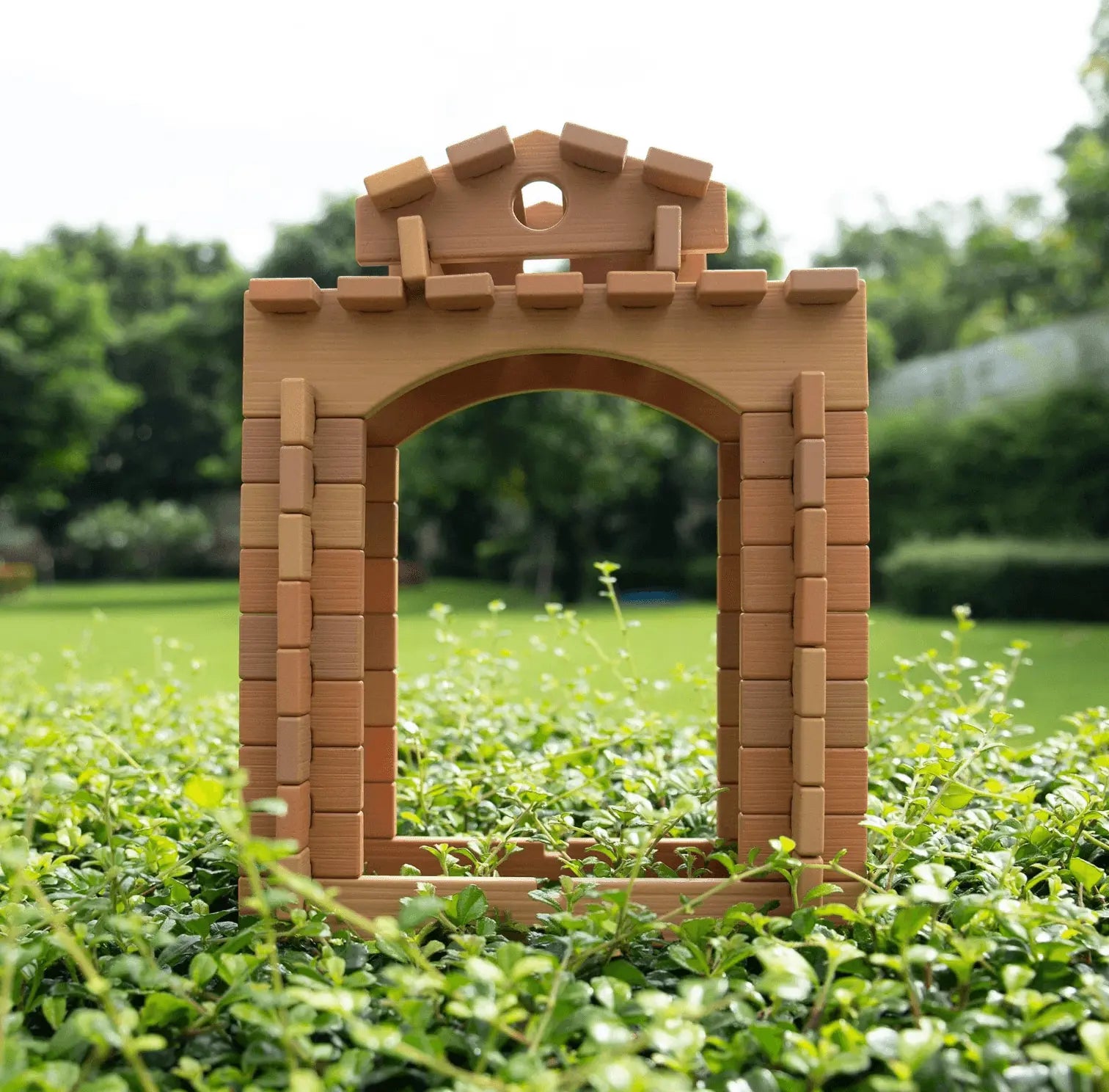 Guidecraft // Tabletop Notch Blocks - Western 129 pc. Set Guidecraft