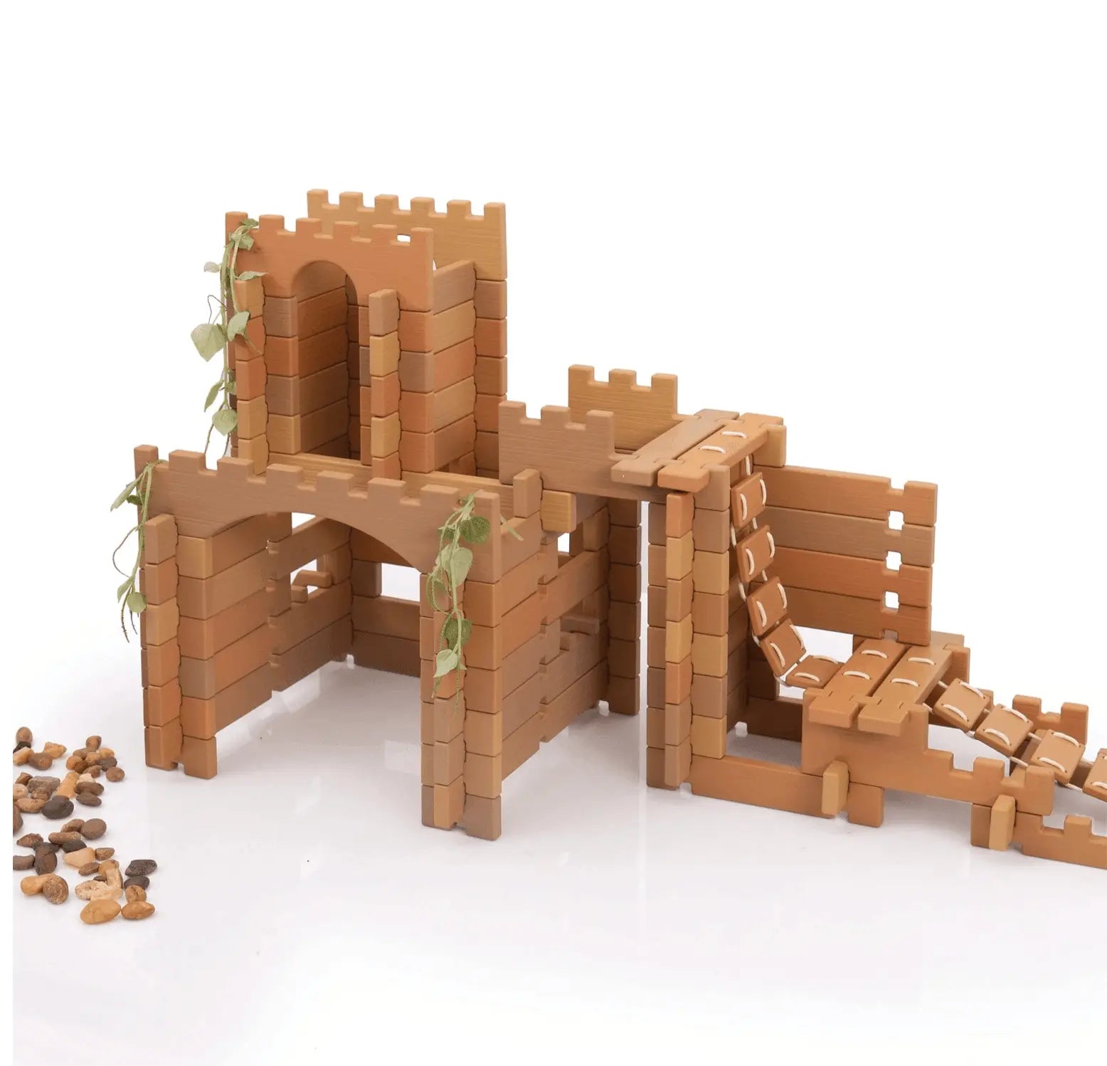 Guidecraft // Tabletop Notch Blocks - Western 129 pc. Set Guidecraft