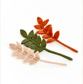 Felt Ash Leaves (Set of 3) Tara Treasures