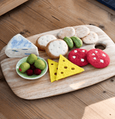 Felt Charcuterie Cheese Platter Play Food Set