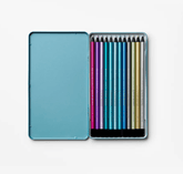 Colour Pencils (Set Of 12) - Metallic