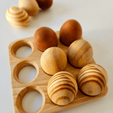 Qtoys // Natural Eggs With Tray