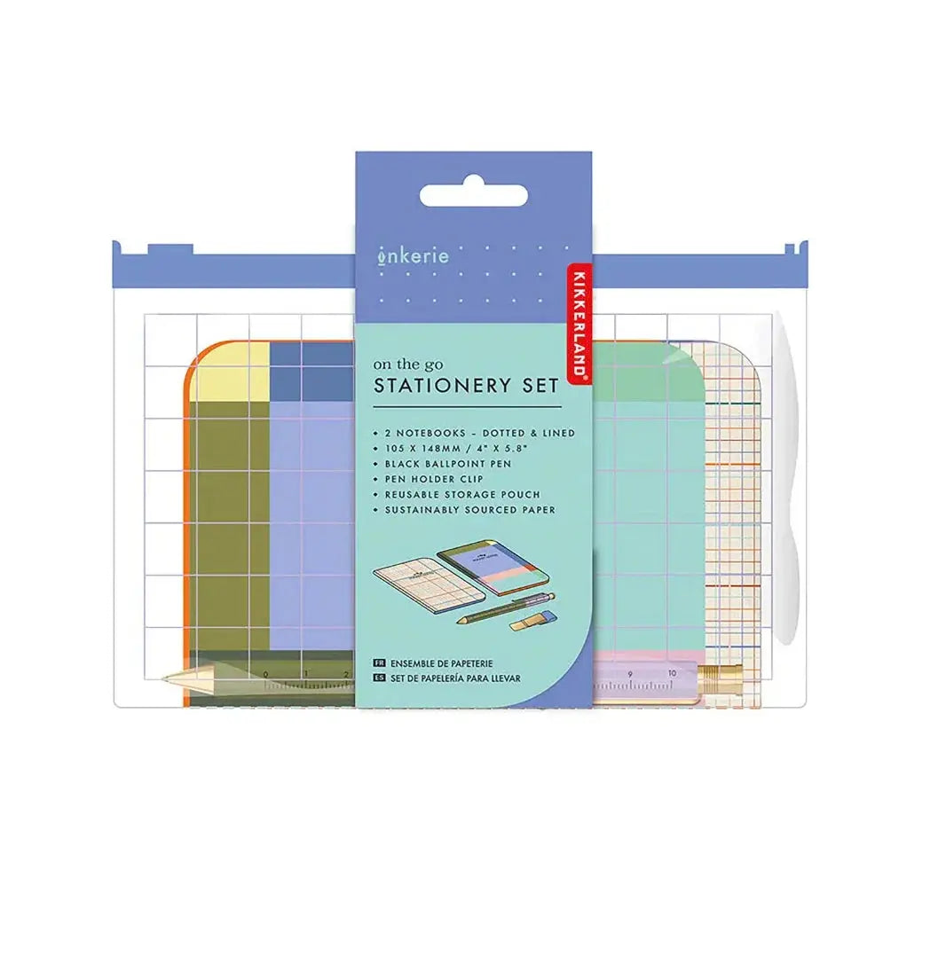Kikkerland // On The Go Stationary Set Kikkerland