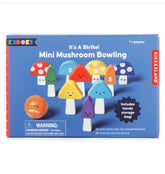 Kikkerland // It's a Strike Mini Mushroom Bowling Set