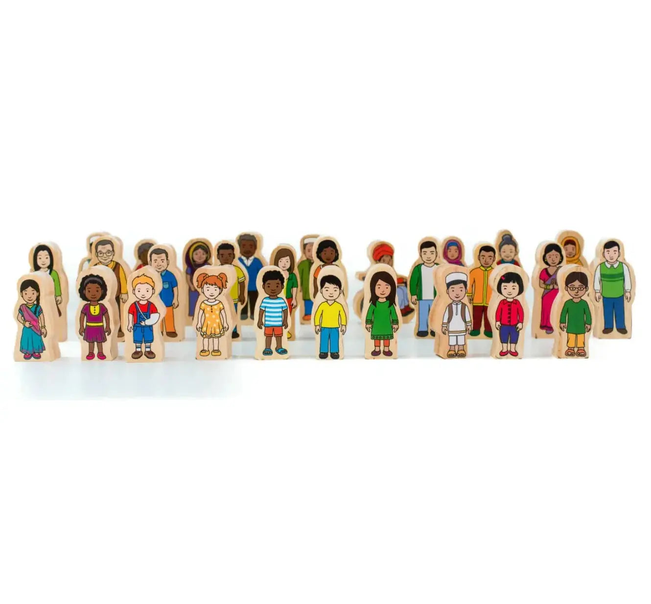 The Freckled Frog //My Wooden Family Set The Freckled Frog
