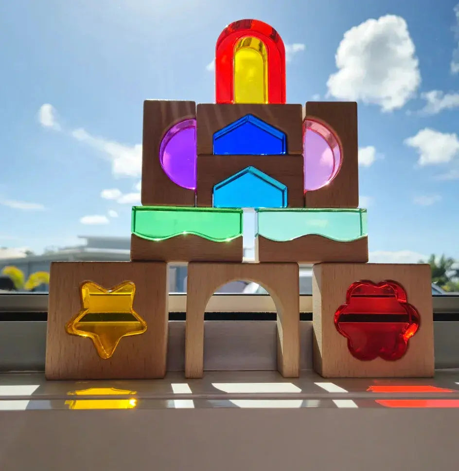 My Little Creator | Rainbow Lucite Blocks Exclusive Creative Set ** Pre-Order ** My Little Creator