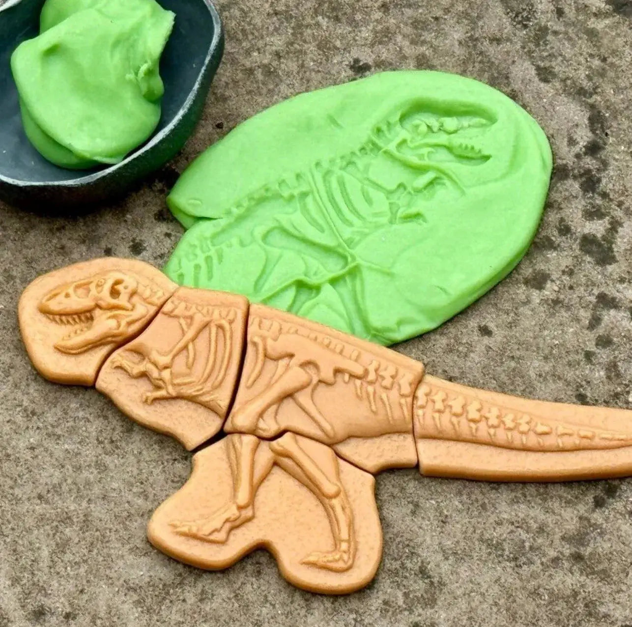 Yellow Door // Dig and Discover - Ankylosaurus & Tyrannosaurus Rex Yellow Door