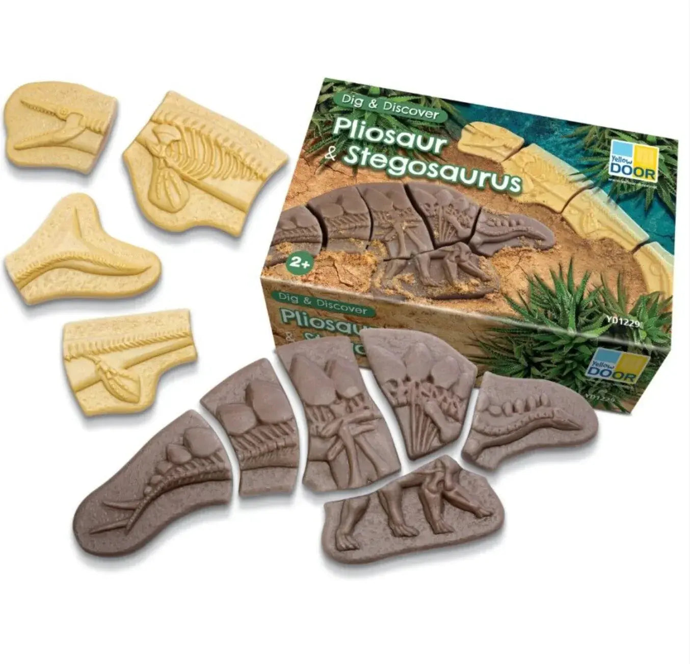 Yellow Door // Dig and Discover - Pliosaur & Stegosaurus Yellow Door
