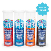 Playfoam Pluffle — Pack of 4 (Blue, Red, Black, Orange)