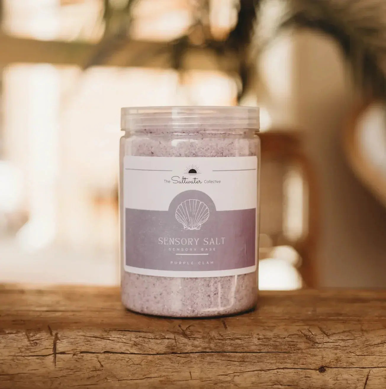 Saltwater // Sensory Salt Purple Clam Saltwater Collective