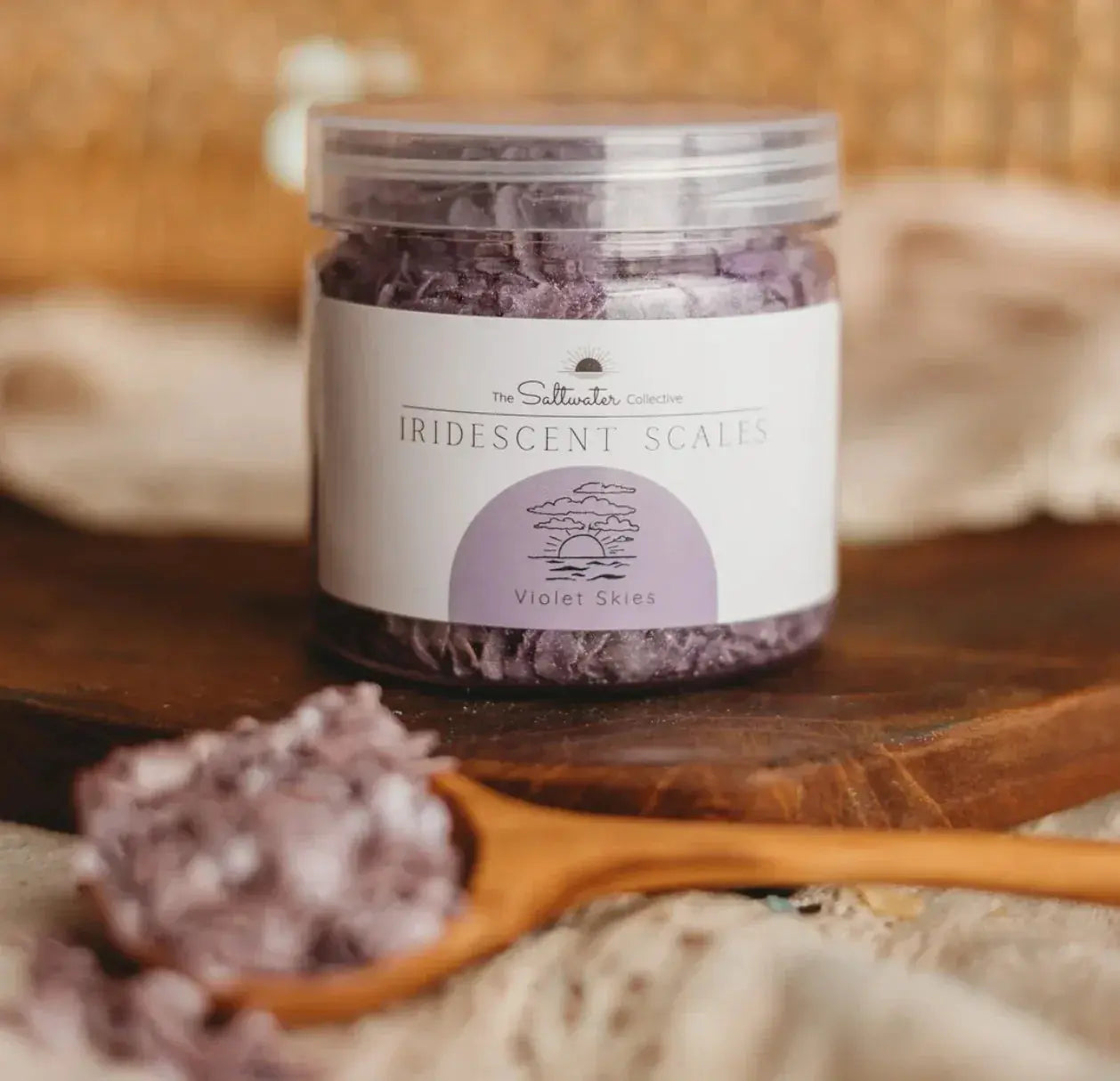 Saltwater // Iridescent Scales -Violet Skies (85g) Saltwater Collective