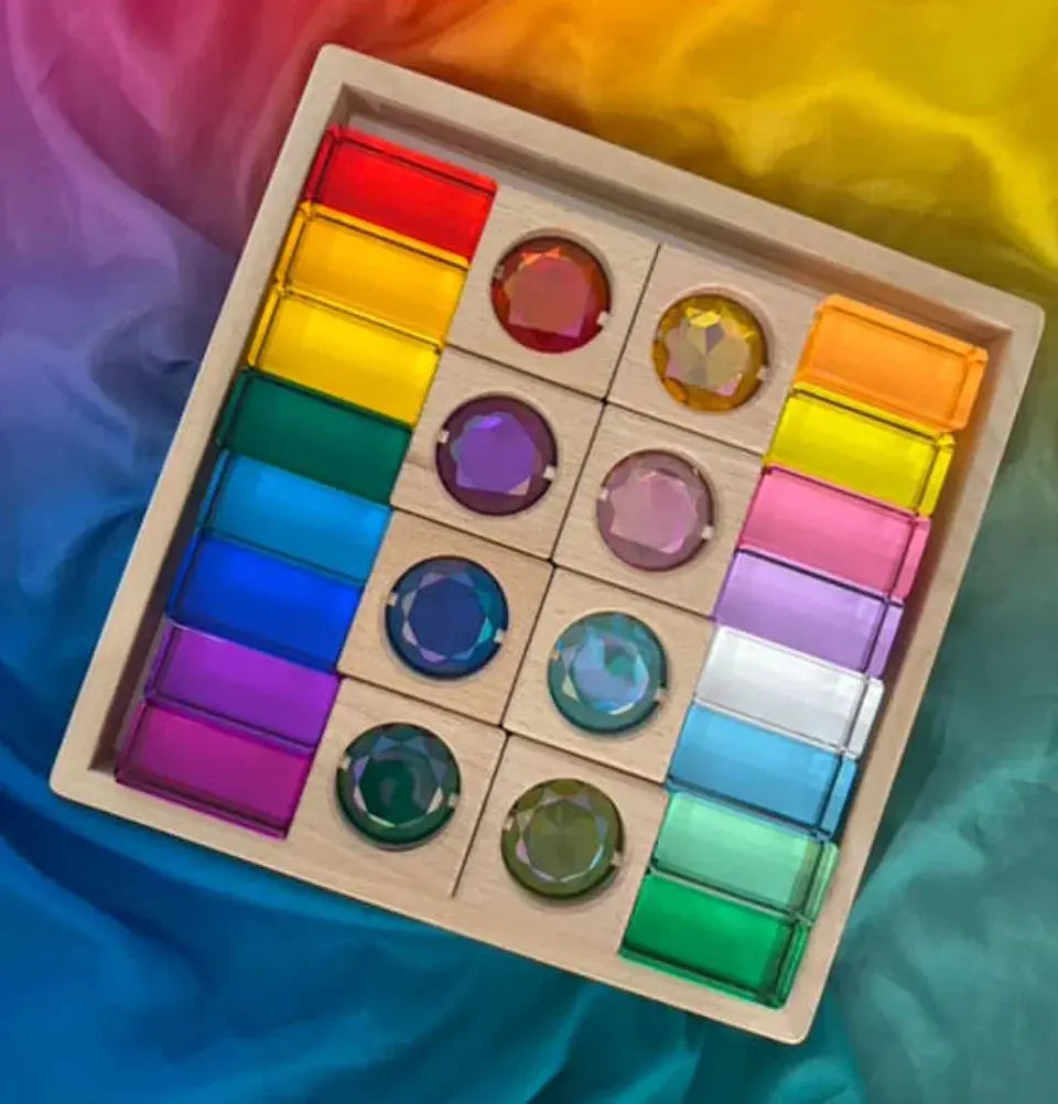 My Little Creator // Gem + Lucites Blocks - Set of 24 My Little Creator