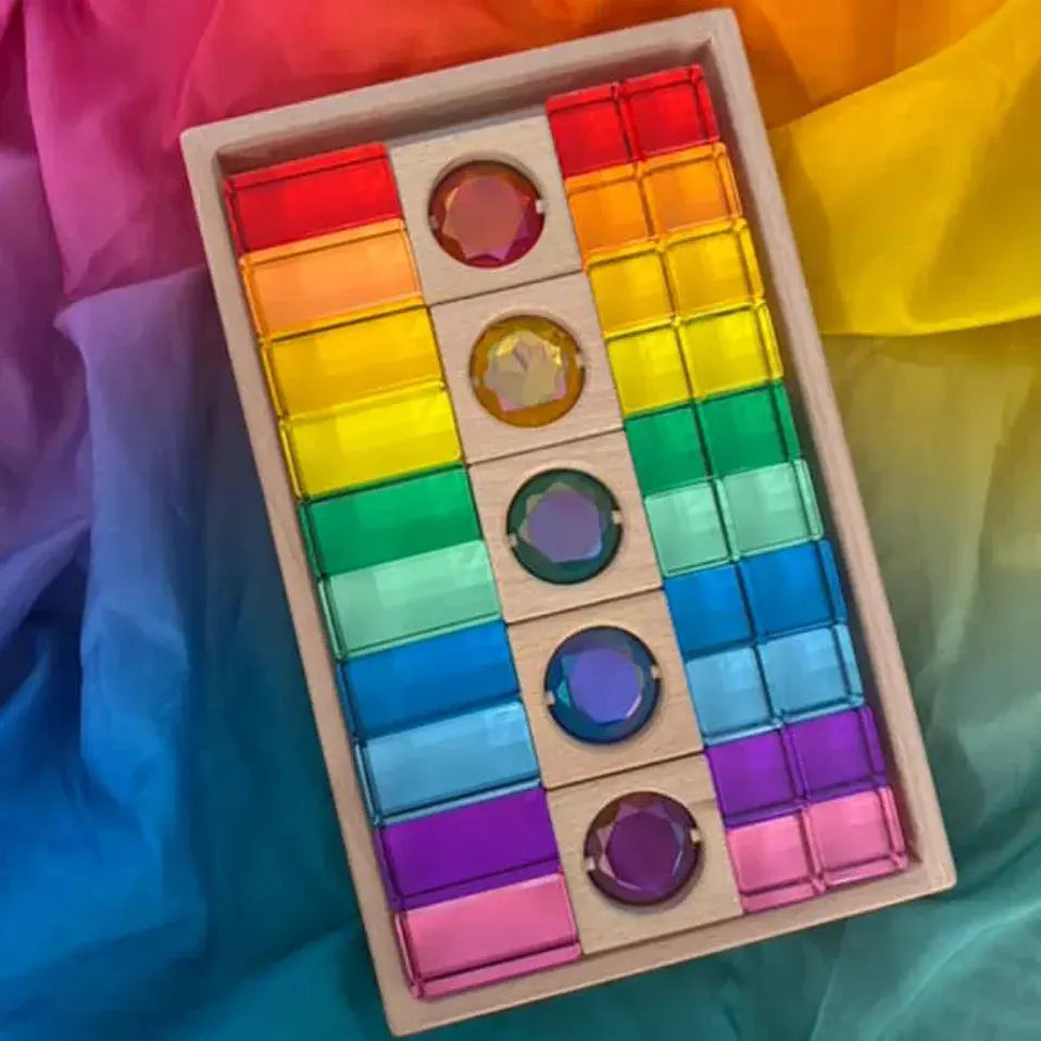 My Little Creator // Gem + Lucites Blocks - Set of 35 My Little Creator