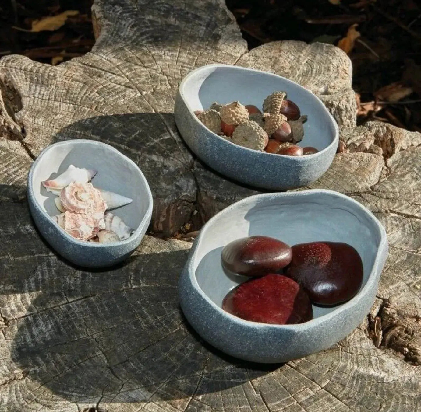 Yellow Door // Rustic Bowls (Set of 3) Yellow Door