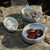 Yellow Door // Rustic Bowls (Set of 3) Yellow Door