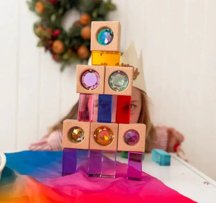 My Little Creator // Deluxe Lucite Gem Blocks - Set of 32 My Little Creator