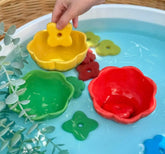 Yellow Door // Flower Stones and Bowls - 20pcs Yellow Door