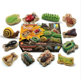 Yellow Door // Sensory Play Stones Bug Yellow Door