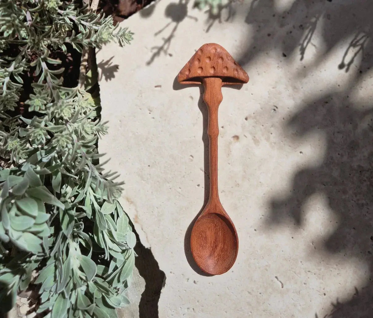 Evergreen Child // Meadow Mushroom Spoon The Curated Parcel