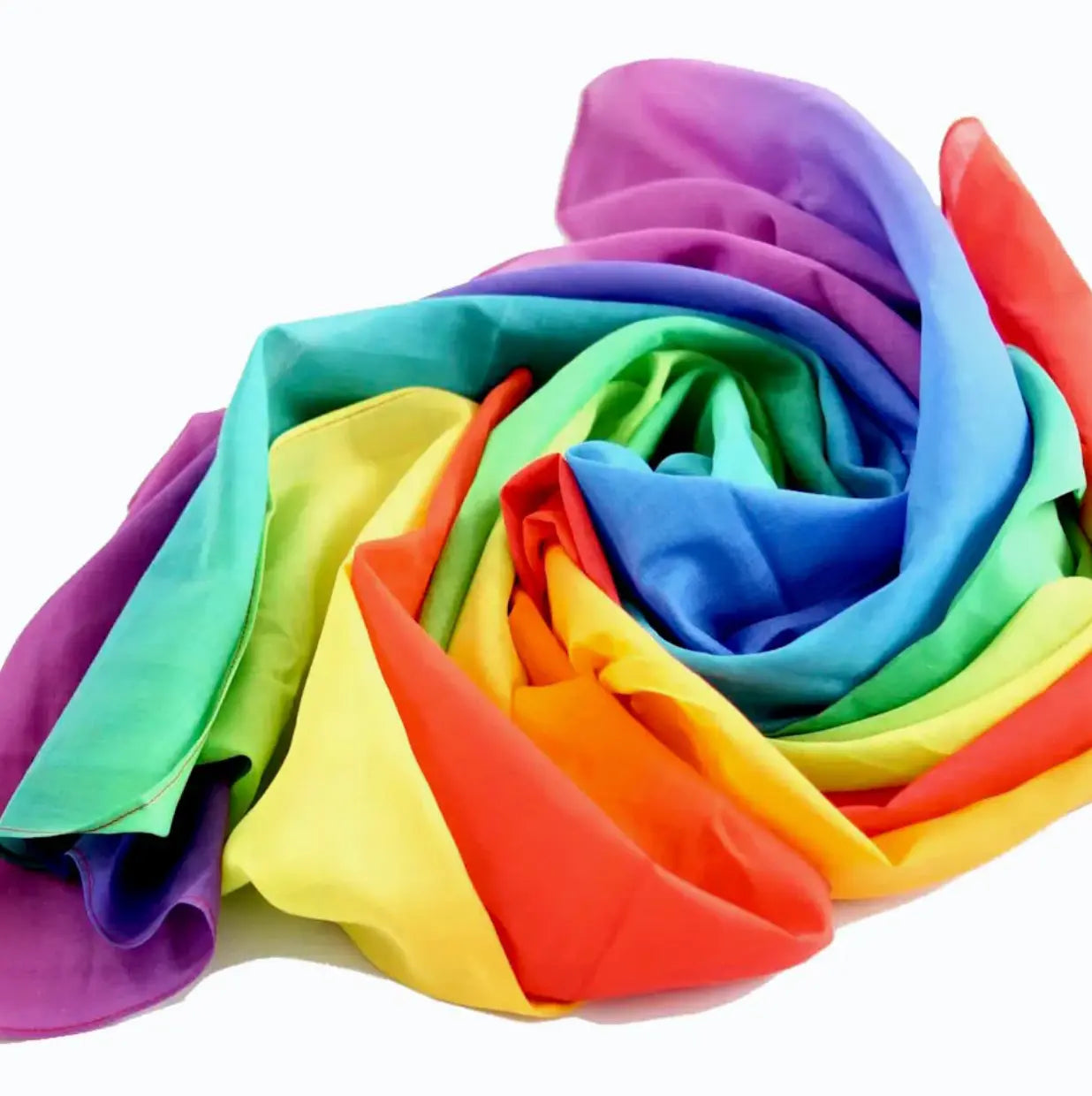 Laura's Play Cotton | Rainbow 145cm x 145cm Sarah's Silk