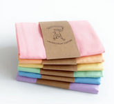 Laura's Play Cotton | Set Of 6 Pastel Rainbow 50cm x 50cm