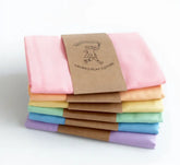 Laura's Play Cotton | Set Of 6 Pastel Rainbow 50cm x 50cm Sarah's Silk
