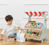 Le Van Toy | Wooden Table Top Market Stall Tender Leaf Toys