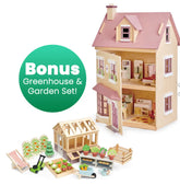 Le Van Toy | Foxtail Villa (incl furniture) GET Greenhouse FREE Le Toy Van