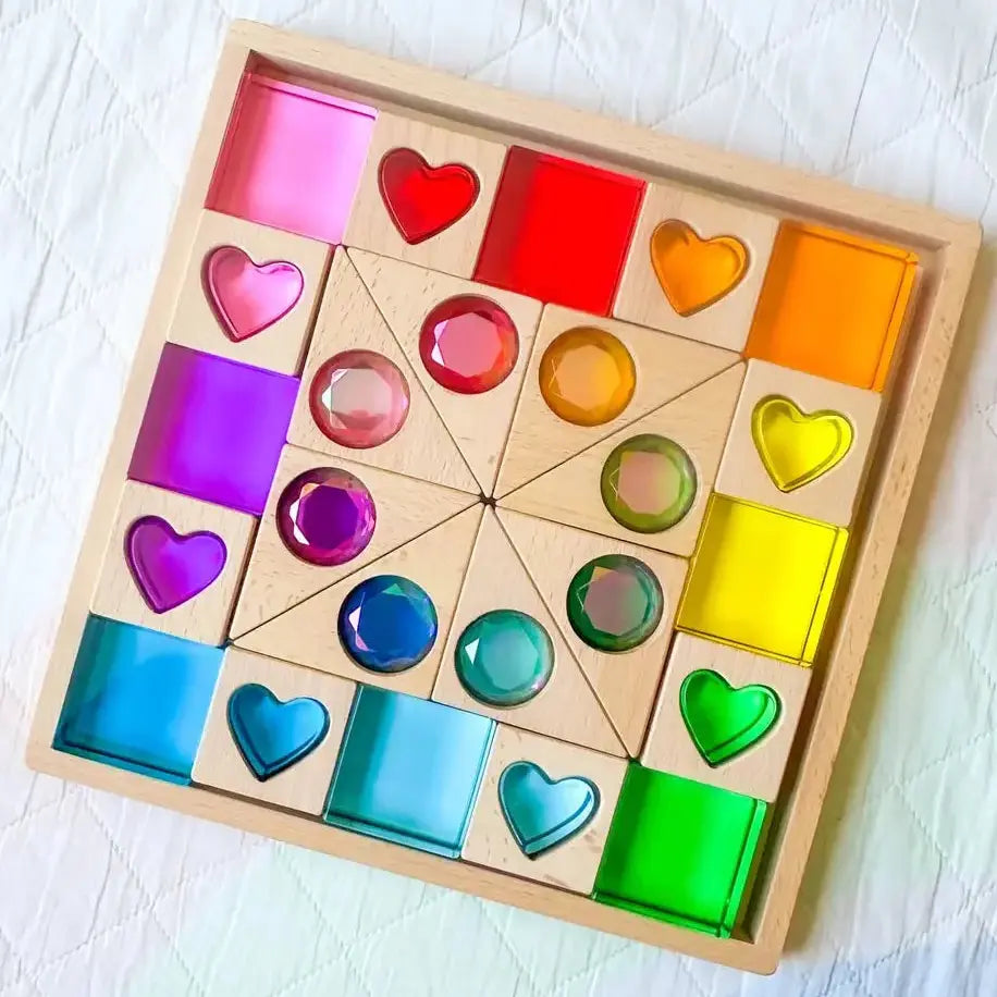 My Little Creator | Jewels of the Realm Wooden Gem Blocks My Little Creator