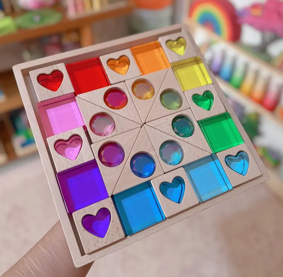 My Little Creator | Jewels of the Realm Wooden Gem Blocks My Little Creator