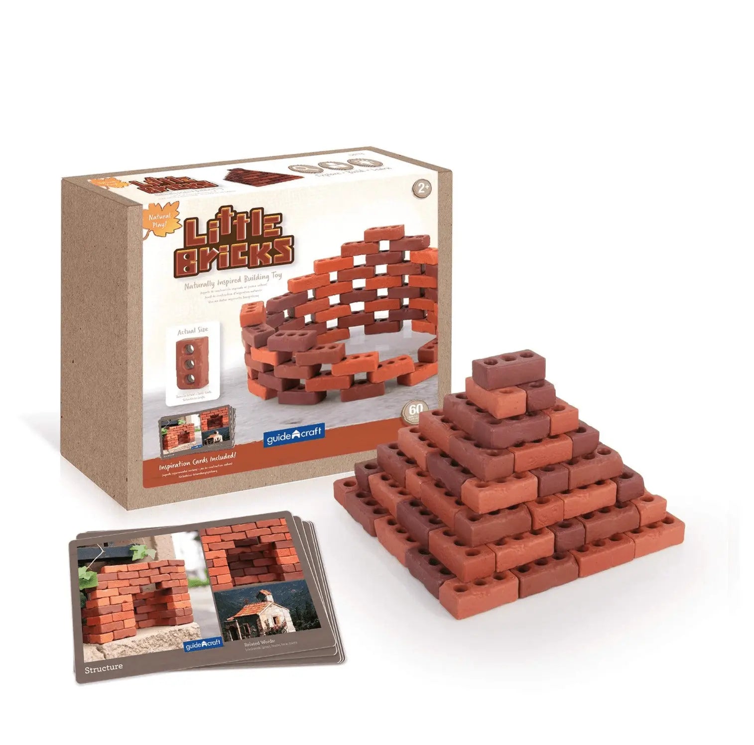 Guidecraft // Little Bricks - 60 pc. set Guidecraft